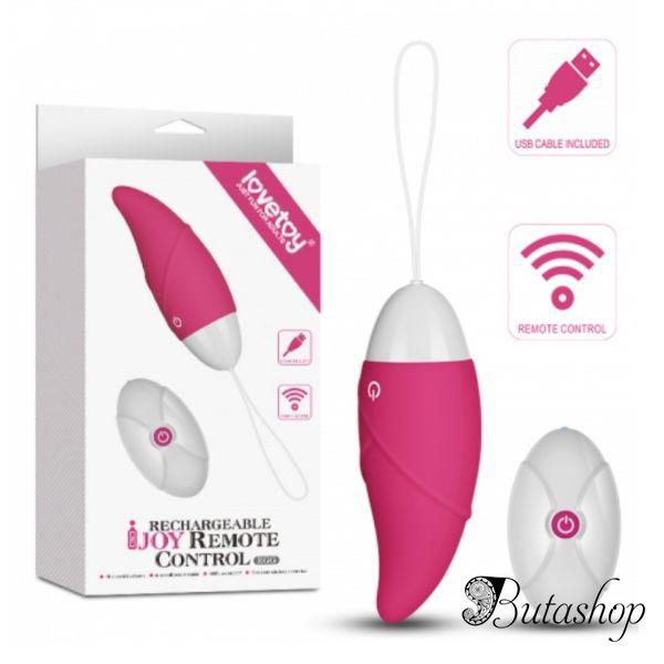Виброяйцо с пультом IJOY Wireless Remote Control Rechargeable Egg - az.butashop.com