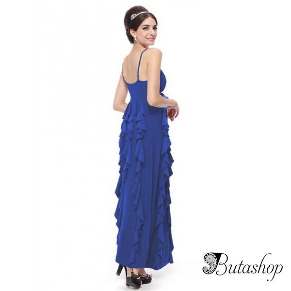 РАСПРОДАЖА! Платье волнами и мерцающая брошь - az.butashop.com