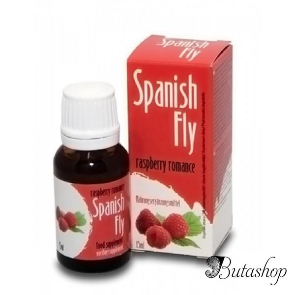 Возбуждающие капли Spanish Drops Raspberry Romance (15ml) - az.butashop.com