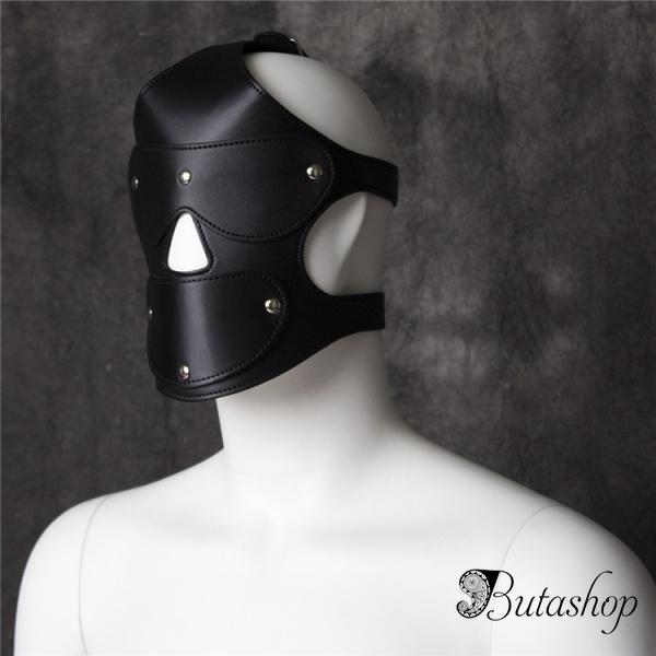 Черная маска бдсм - az.butashop.com
