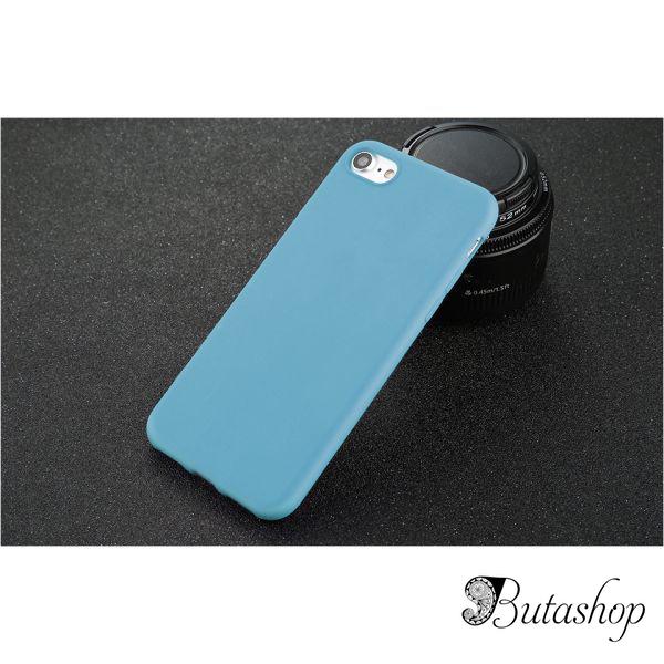 РАСПРОДАЖА! Чехол для  Iphone 7| Iphone 8 | голубой - az.butashop.com
