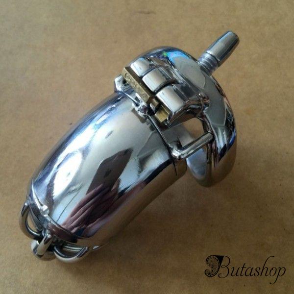 Stainless Steel Male Chastity Device / Stainless Steel Chastity Cage - az.butashop.com