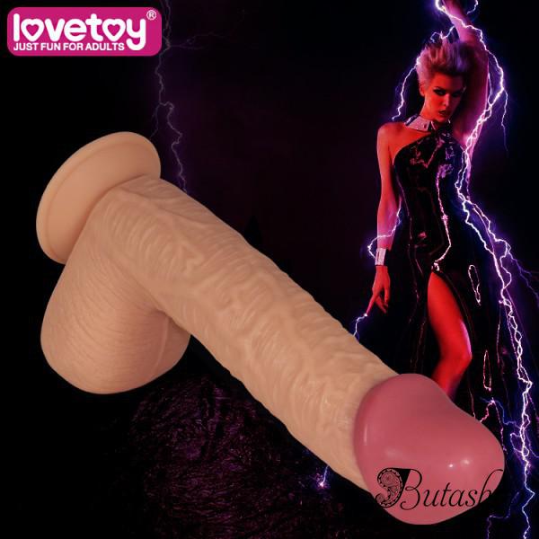 Реалистичный большой фаллоимитатор Legendary king-sized Realistic Dildo 10.5 - az.butashop.com