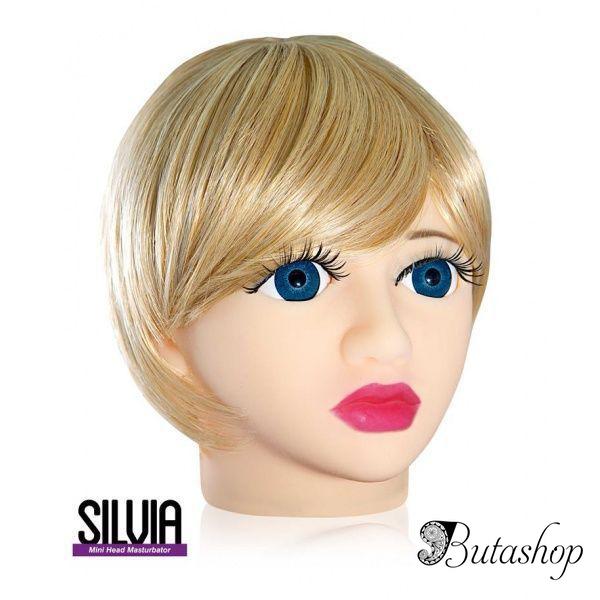 Мастурбатор в форме головы «Silvia» - az.butashop.com