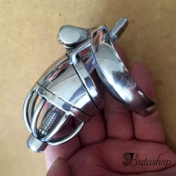 Stainless Steel Male Chastity Device / Stainless Steel Chastity Cage - az.butashop.com