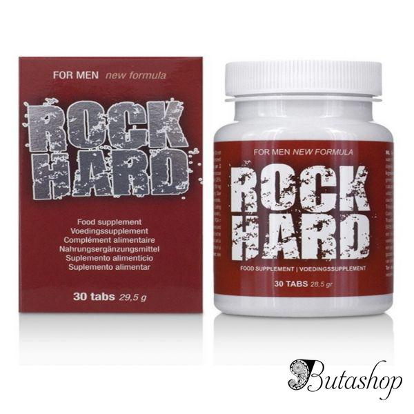 Препарат стимулирующий мужскую силу Rock Hard (30 tabs) WEST - az.butashop.com
