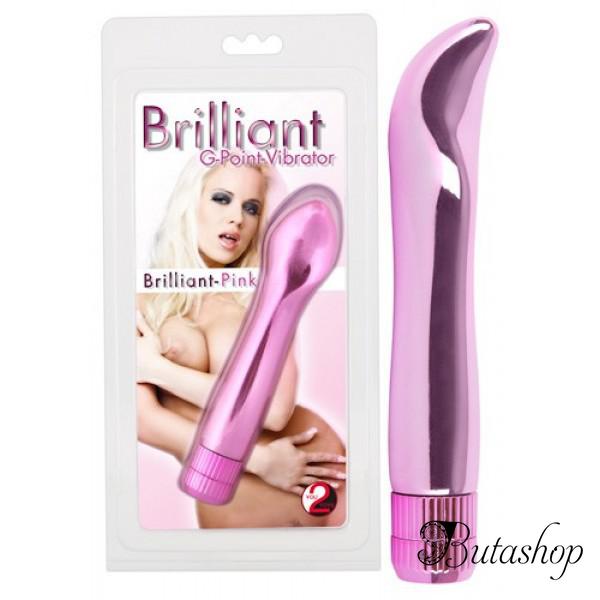 распродажа! глянцевый вибратор для точки g brilliant g-point vibrator - az.butashop.com