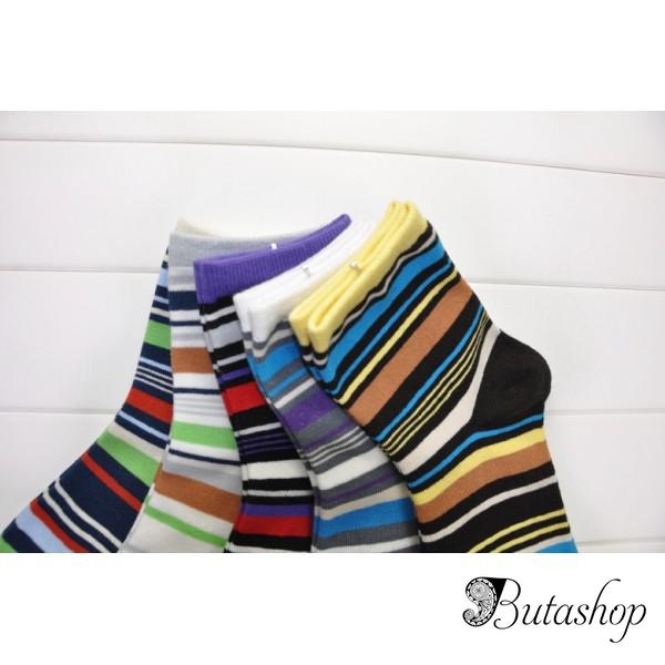 РАСПРОДАЖА! Носочки женские разноцветные, 5 шт. - az.butashop.com