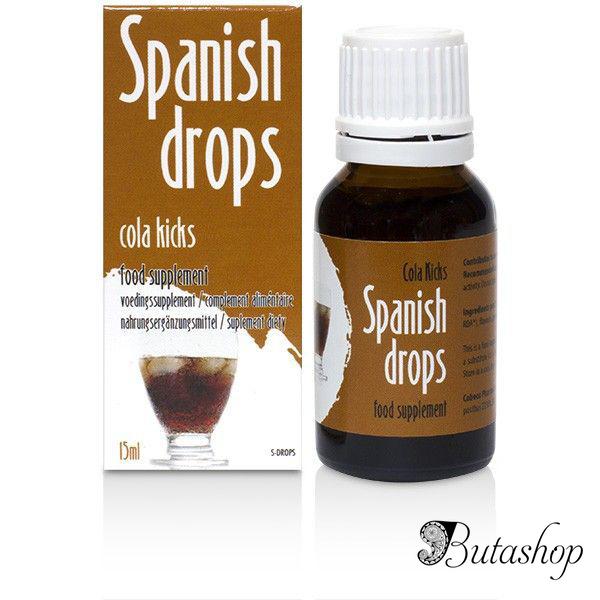 Возбуждающие капли Spanish Drops Cola Kicks (15ml) - az.butashop.com
