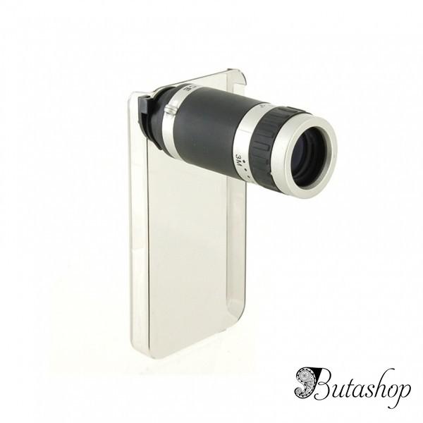 РАСПРОДАЖА! 6X Zoom Mobile Phone Telescope for iPhone4 (Black) - az.butashop.com