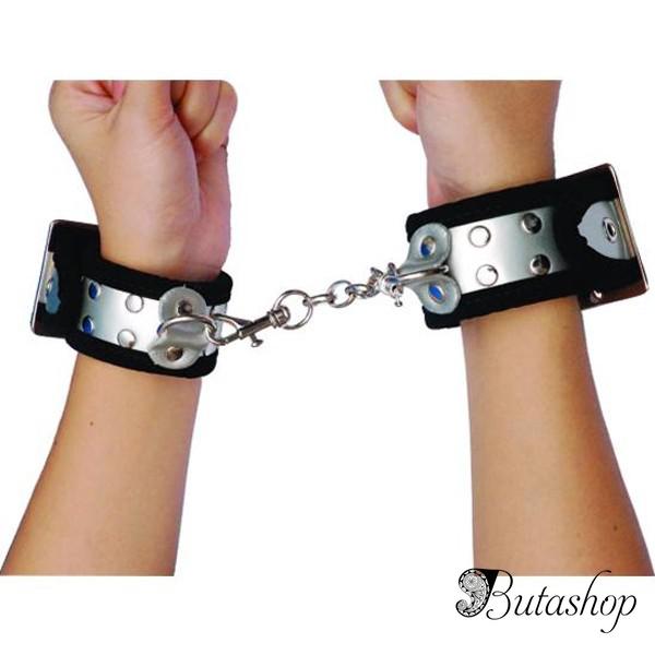 Прекрасные серебристые наручники - az.butashop.com