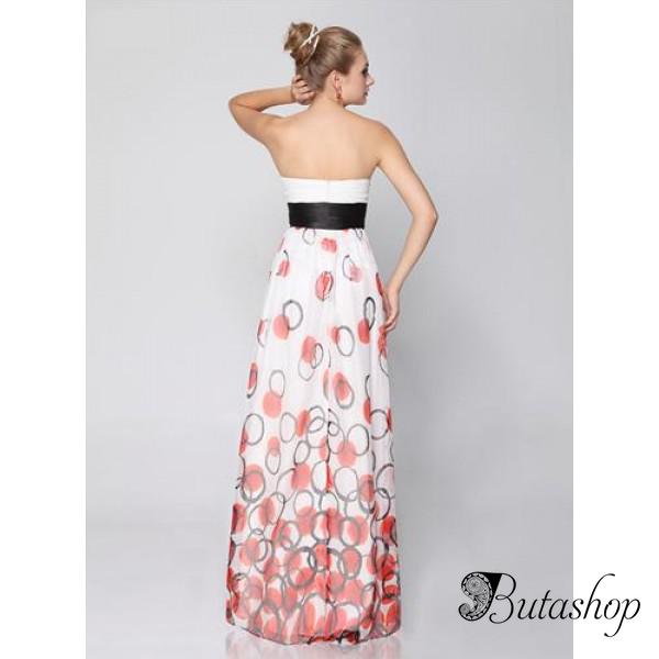 РАСПРОДАЖА! Платье без бретель с красной розой - az.butashop.com