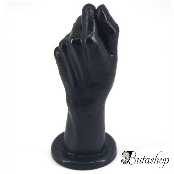 New Special Shape Hand Penis Fist Body Vaginal Anal Plug Black - az.butashop.com