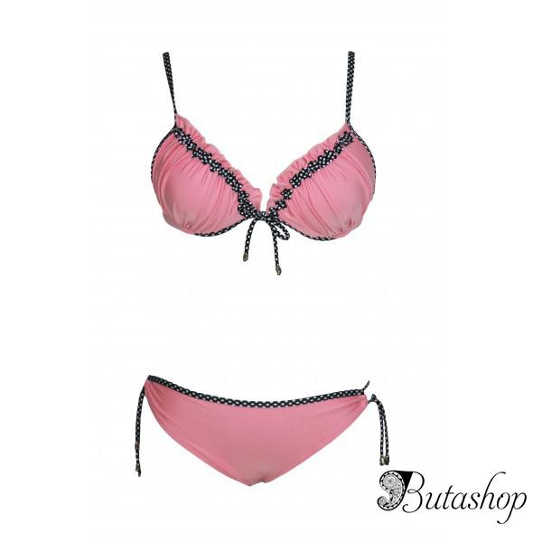 Сексуальное розовый купальник бикини - az.butashop.com
