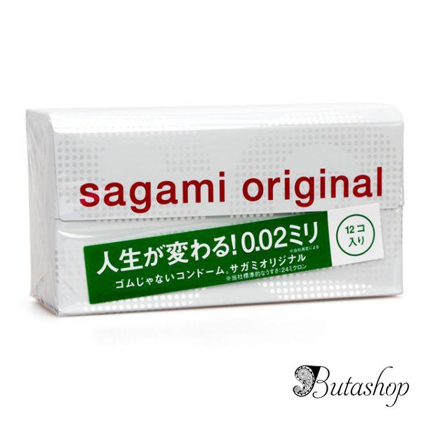 Полиуретановые презервативы Sagami Original 0.02мм, 10 шт - az.butashop.com