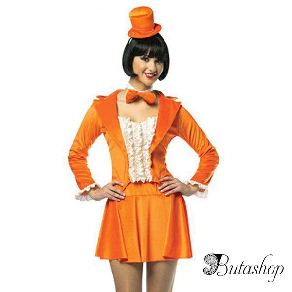 Оранжевый маскарадный костюм из фильма Тупой еще тупее - az.butashop.com