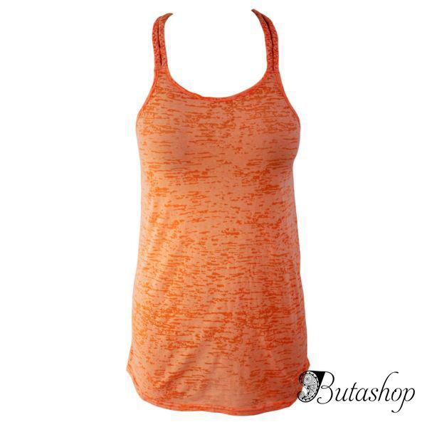 Оранжевое пляжное платье - az.butashop.com