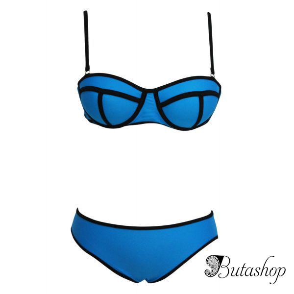 Яркий синий купальник - az.butashop.com